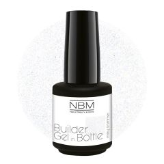 Builder Gel in Bottle - milky shimmer