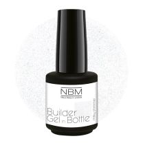 Builder Gel in Bottle - milky shimmer