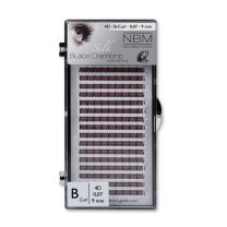 BDC Silk 4D-Lashes B-Curl 0,07 9mm