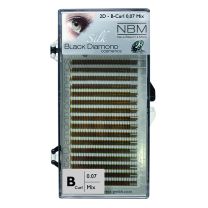 BDC Silk Y-Lashes (2D) B-Curl 0