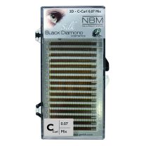 BDC Silk Y-Lashes (2D) C-Curl 0