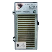 BDC Silk W-Lashes (3D) B-Curl 0,07 8 mm