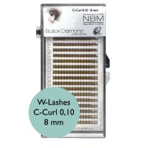 BDC Silk W-Lashes (3D) C-Curl 0,10 8mm