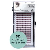 BDC Silk 5D-Lashes C-Curl 0,07 Mix