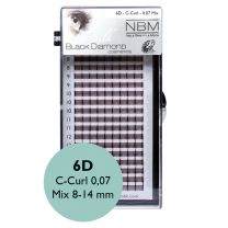 BDC Silk 6D-Lashes C-Curl 0,07 Mix