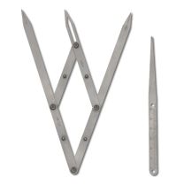 Perfect Brow Scale (Goldener Schnitt Zirkel) & Anleitungs-CD