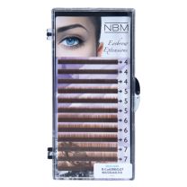 BDC Eyebrow Extensions Flat 0,07 Mix light brown