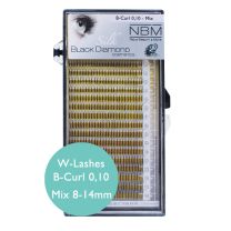 BDC Silk W-Lashes (3D) B-Curl 0