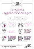 Hygienevorkehrungen CV19