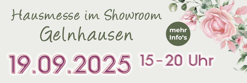 Hausmesse im Showroom