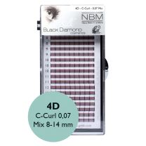 BDC Silk 4D-Lashes C-Curl 0,07 Mix